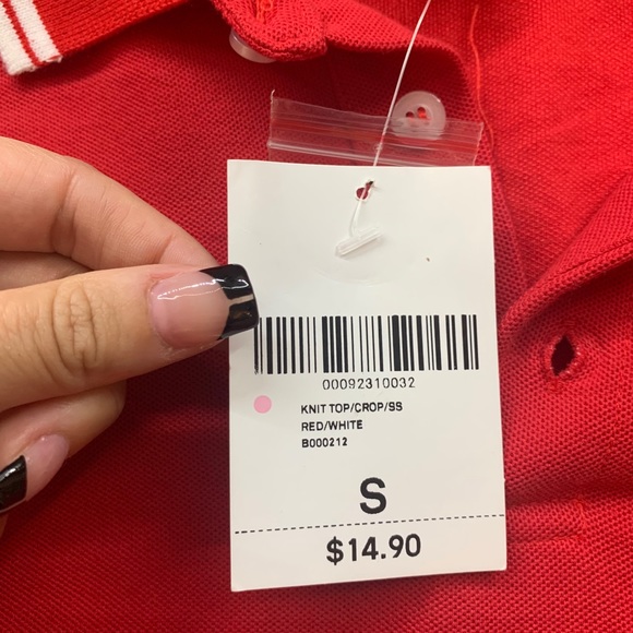 Forever 21 button up crop top - Picture 2 of 2